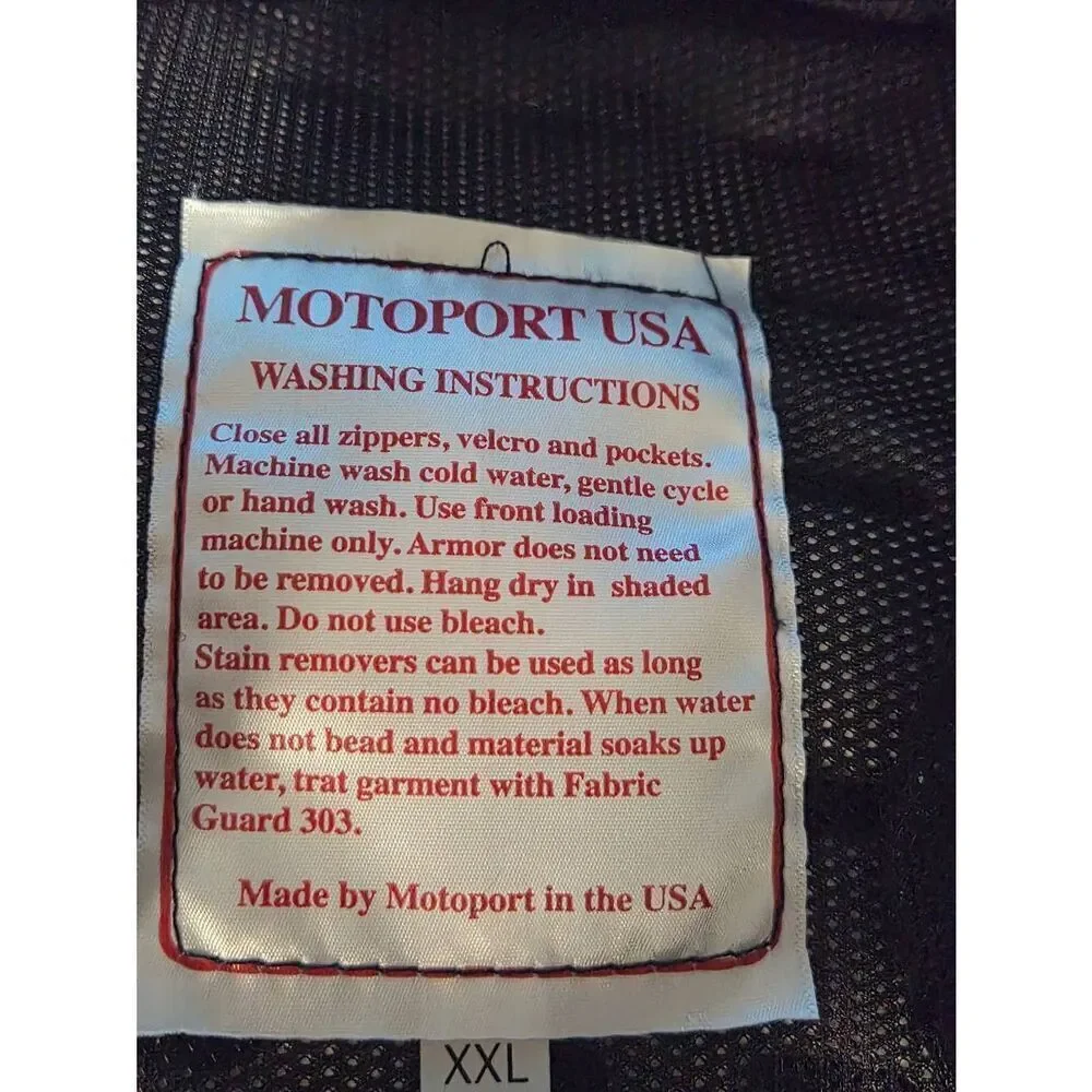 Motosport motorcycle police coat